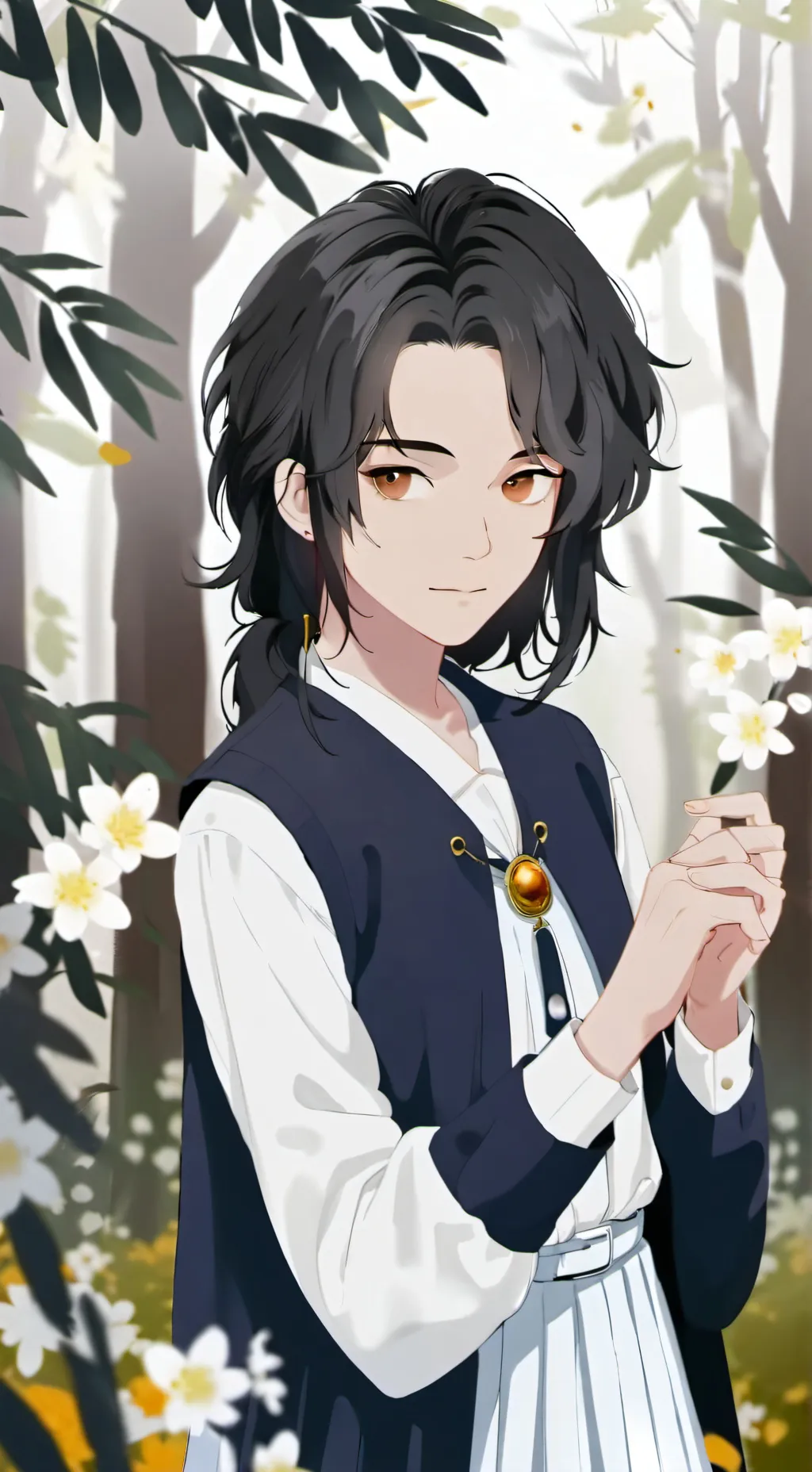 ai character: Marcell background