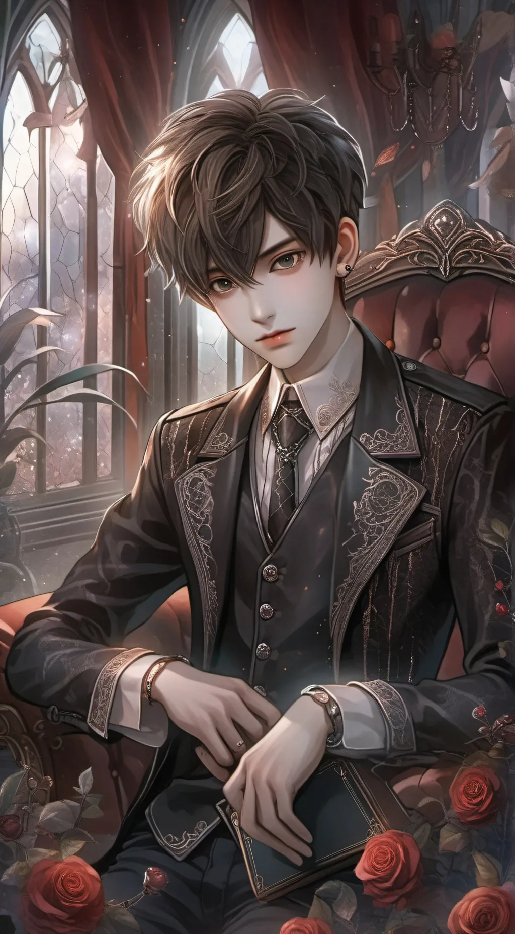 ai character: Leo background