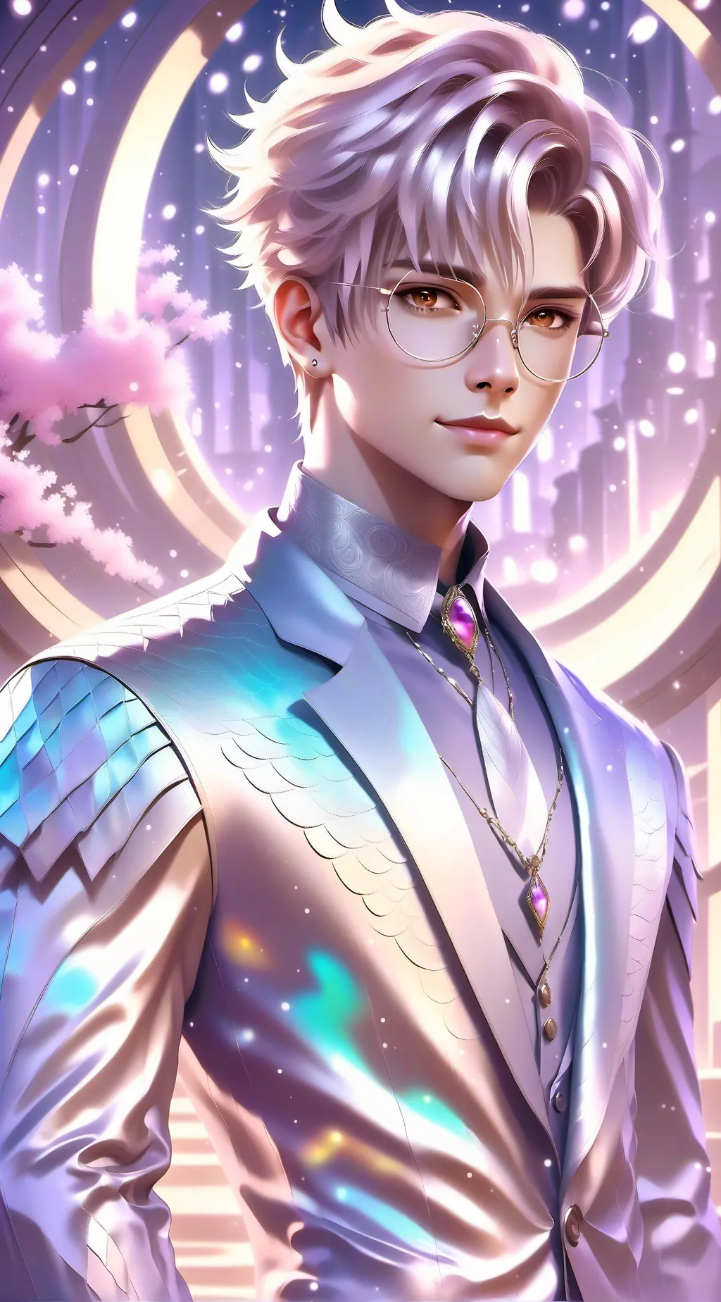 ai character: Matter background