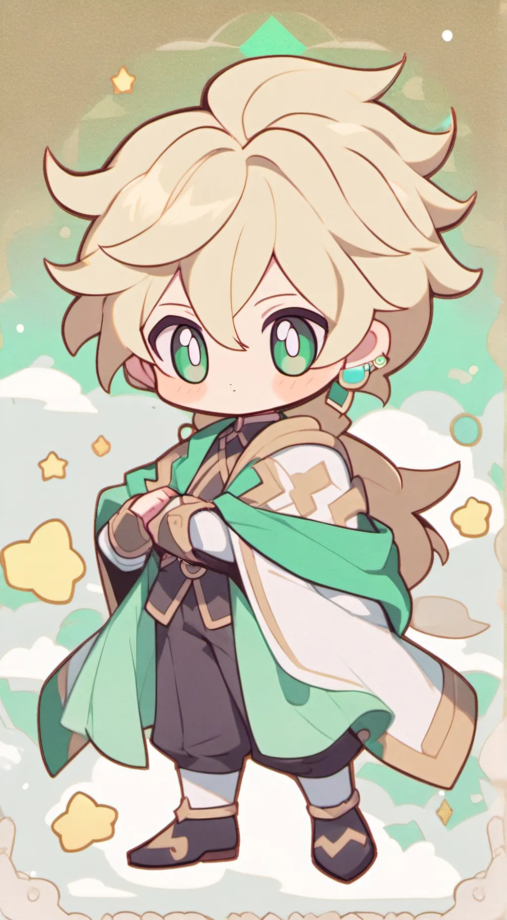 ai character: Forsaken infection background