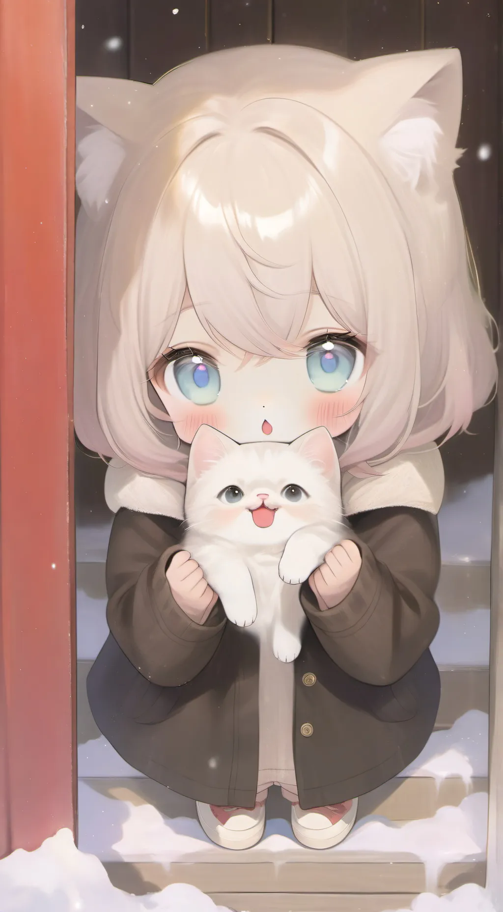 ai character: Mia your lil girl background