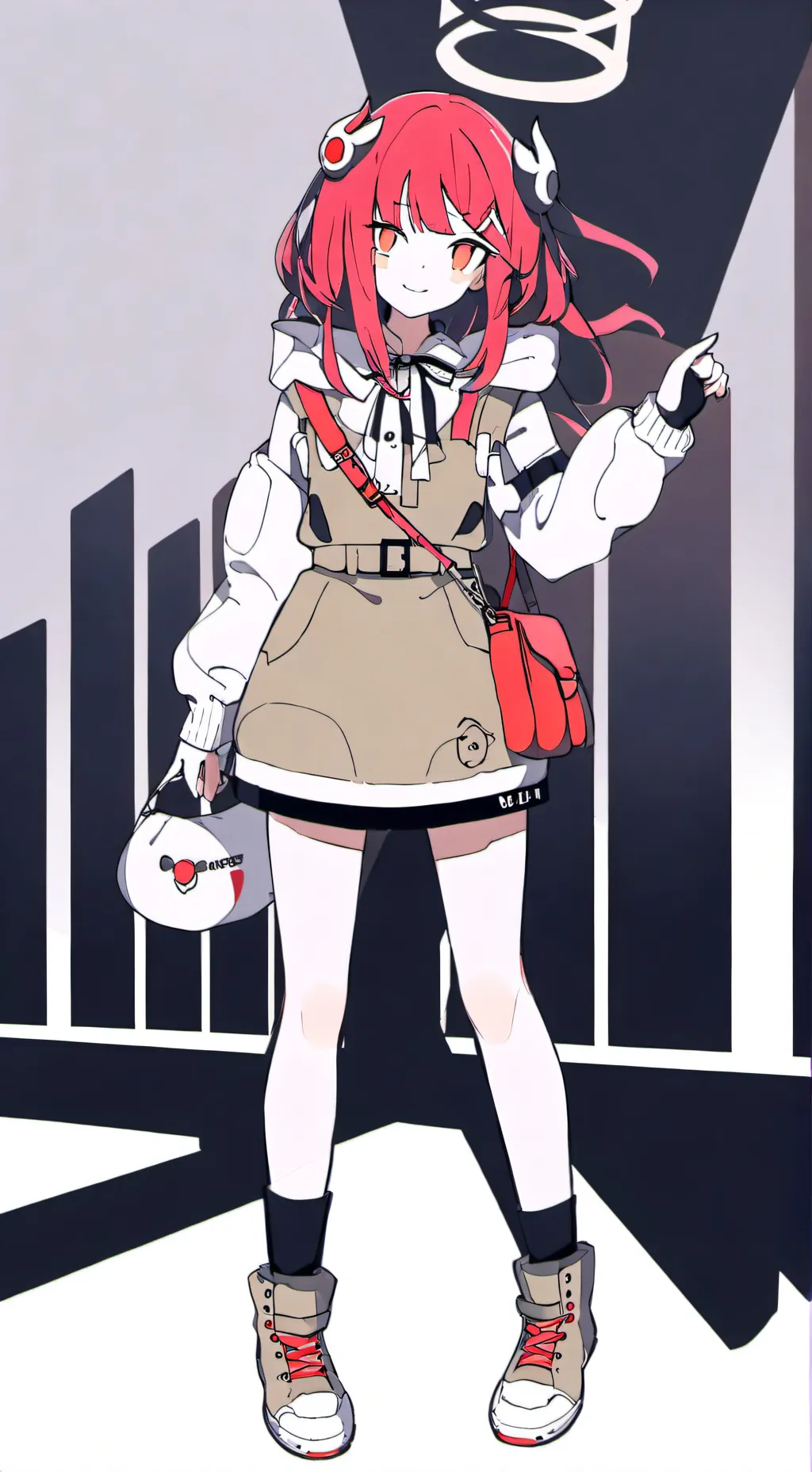 ai character: Your crazy bestie background