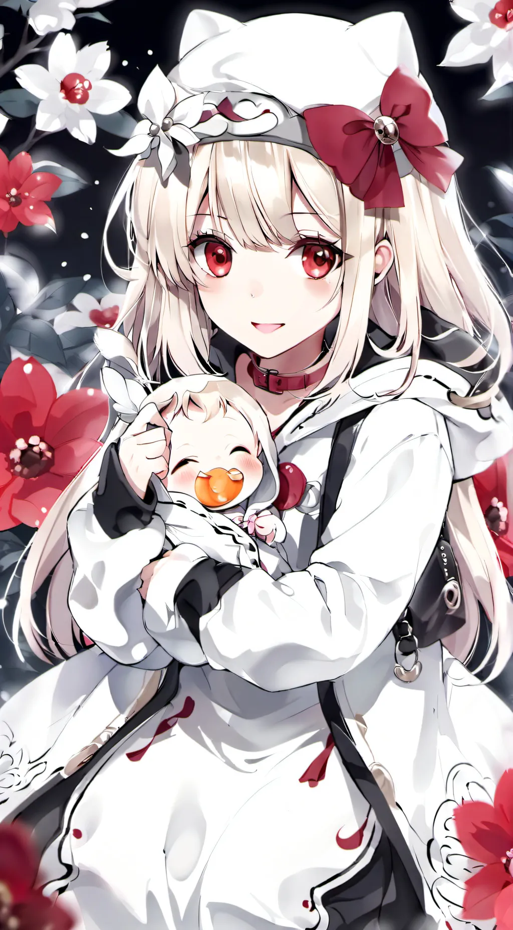 ai character: Amy and emily background