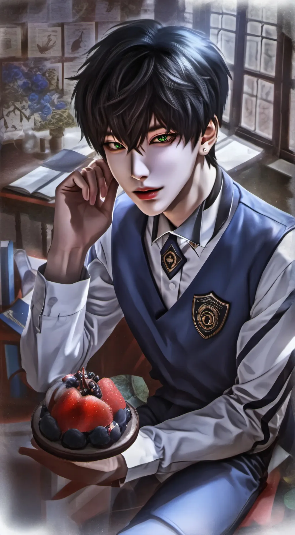 ai character: Kai background