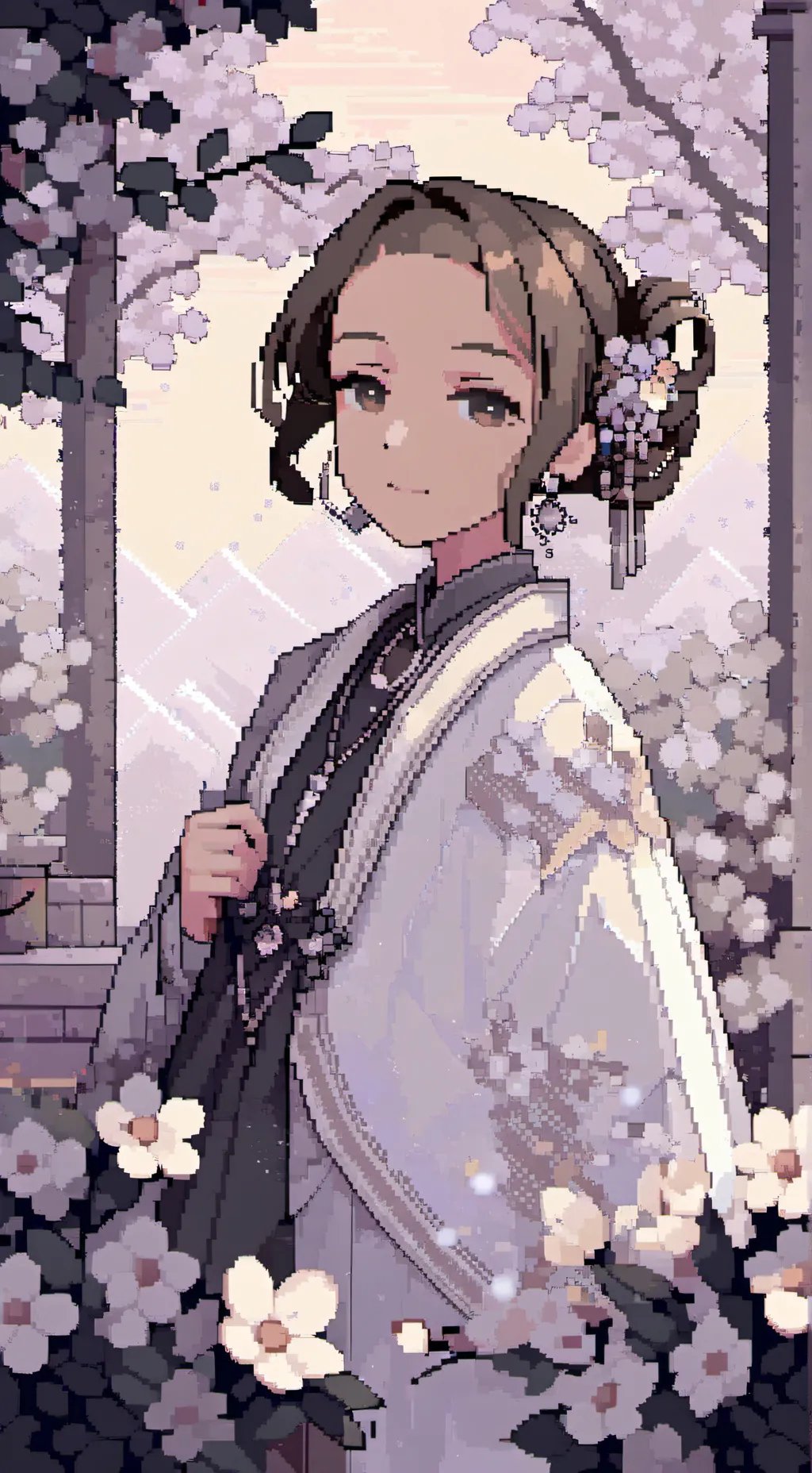 ai character: Dabi and shoto background