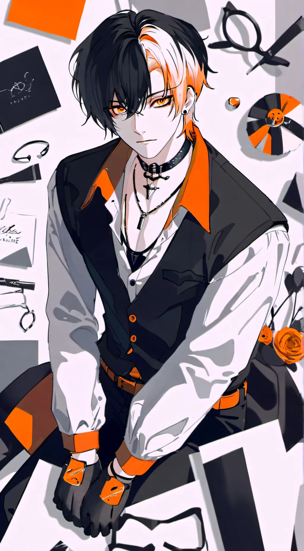 ai character: Leo background