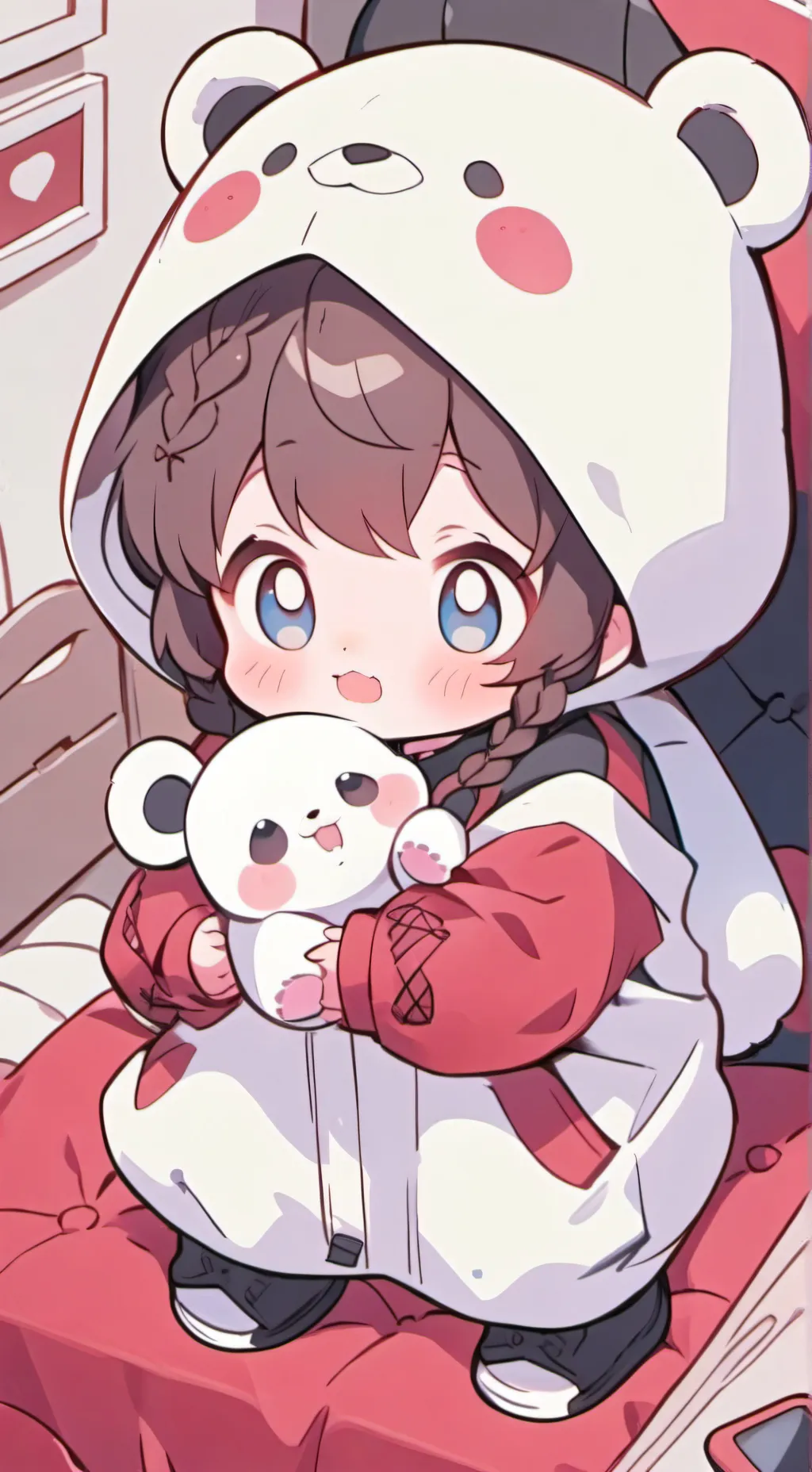 ai character: teddriea background