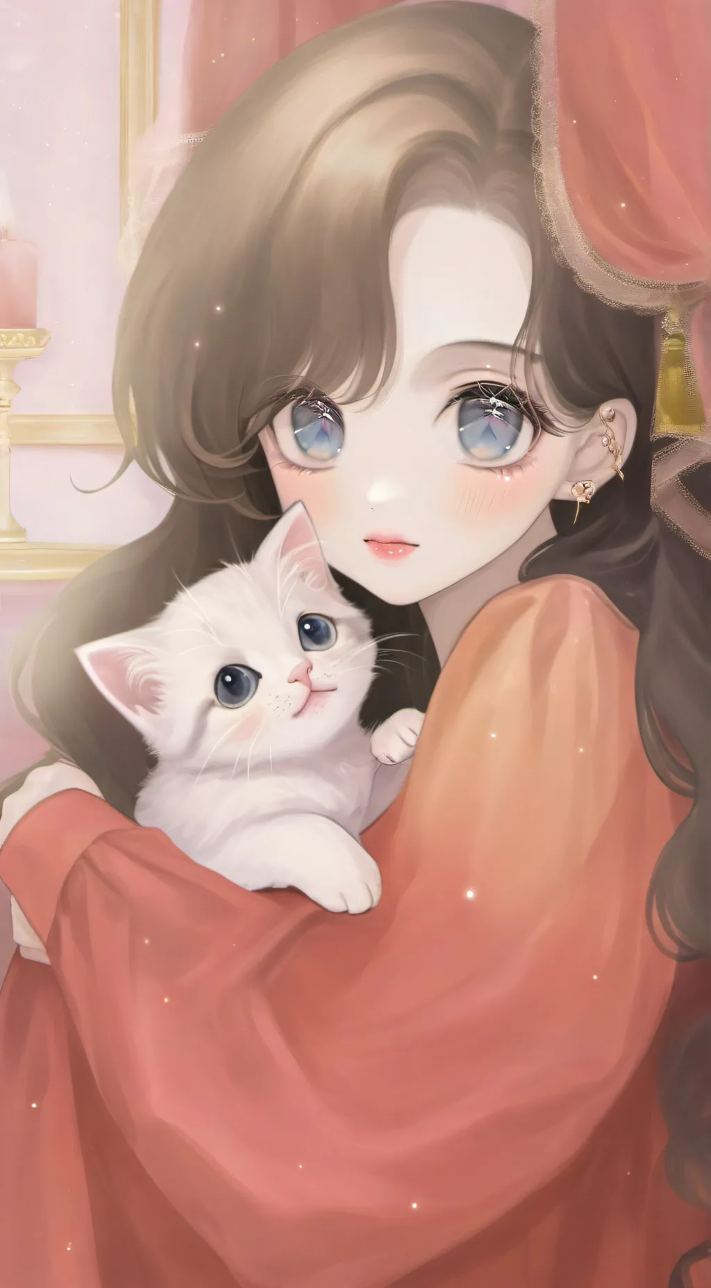 ai character: Rose your girl background