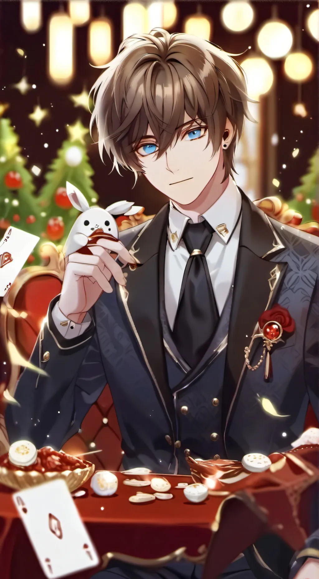 ai character: Luke  background