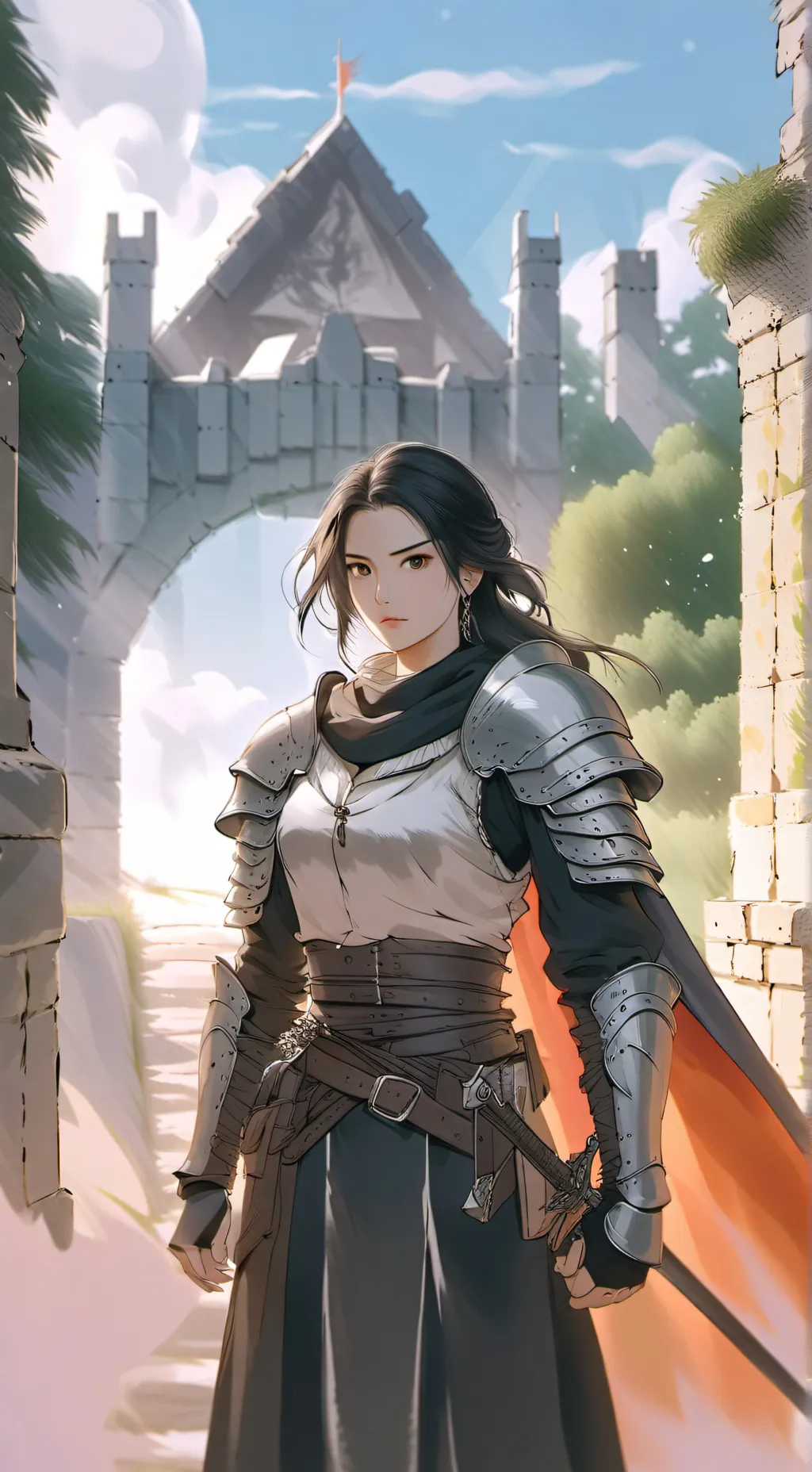 ai character: Athena background