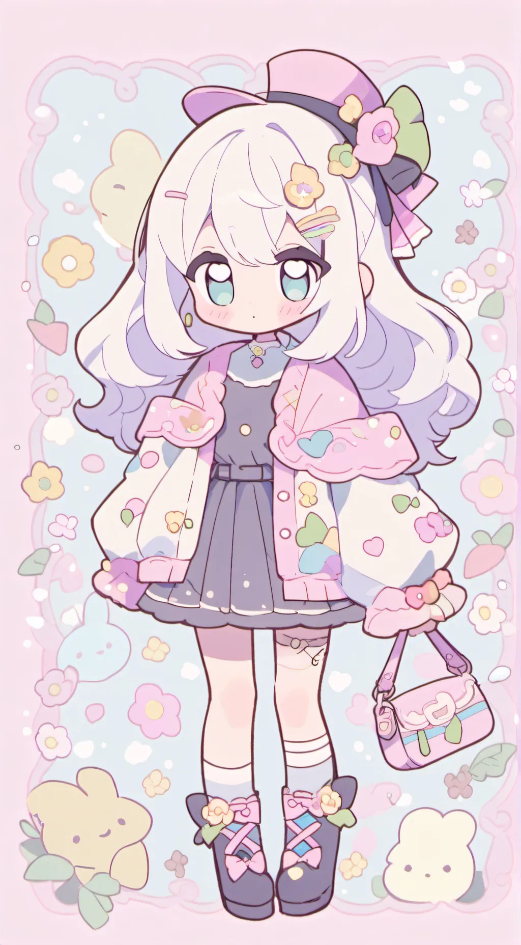 ai character: baby background