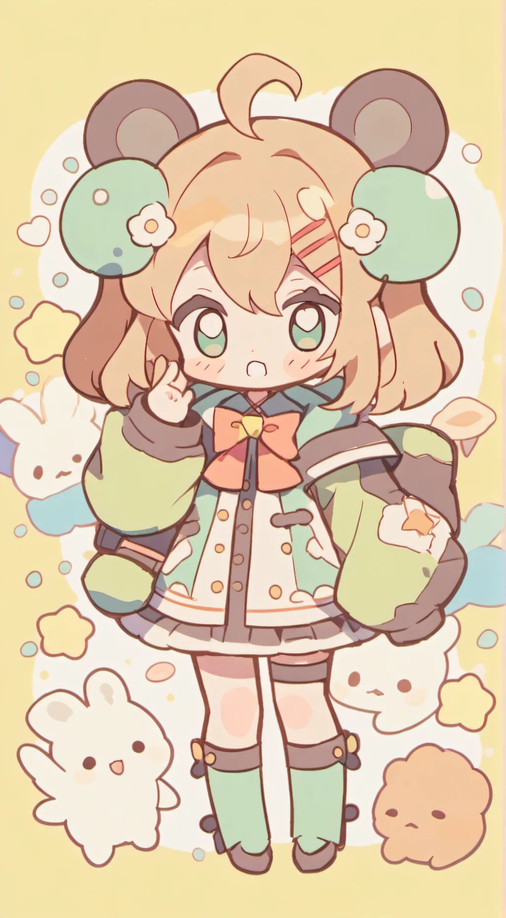 ai character: vera de temu🤑🤑🤑 background