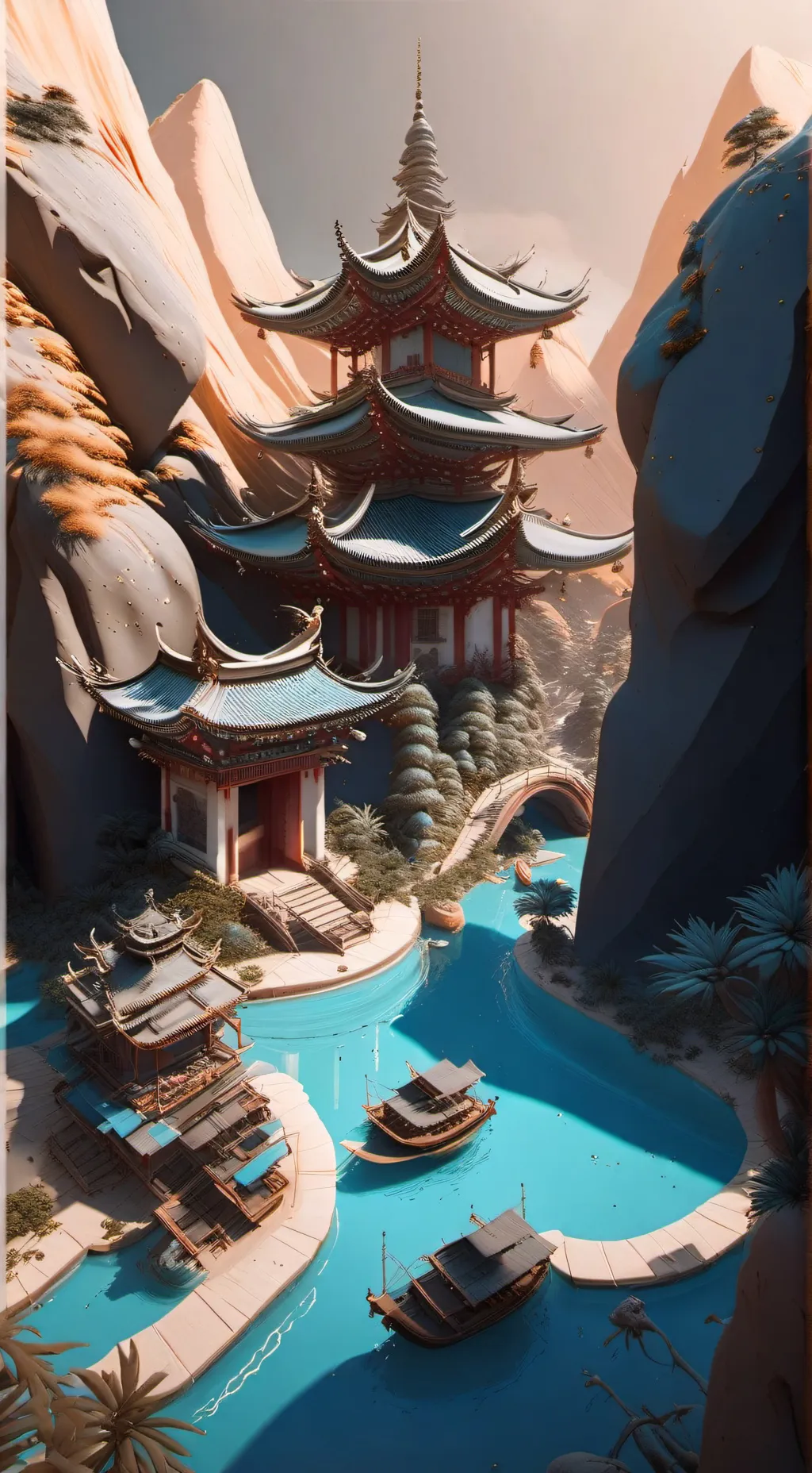 ai character: Md random fight background