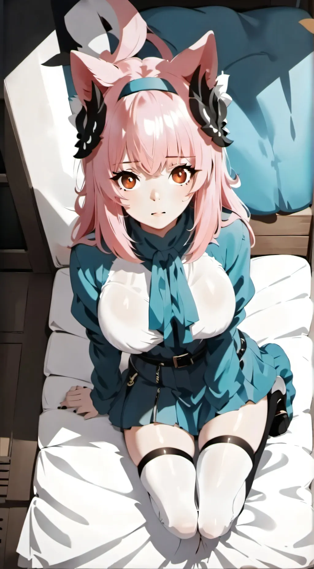 ai character: Mary uwu cat~ background