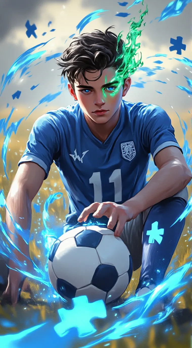 ai character: Isagi Yoichi background