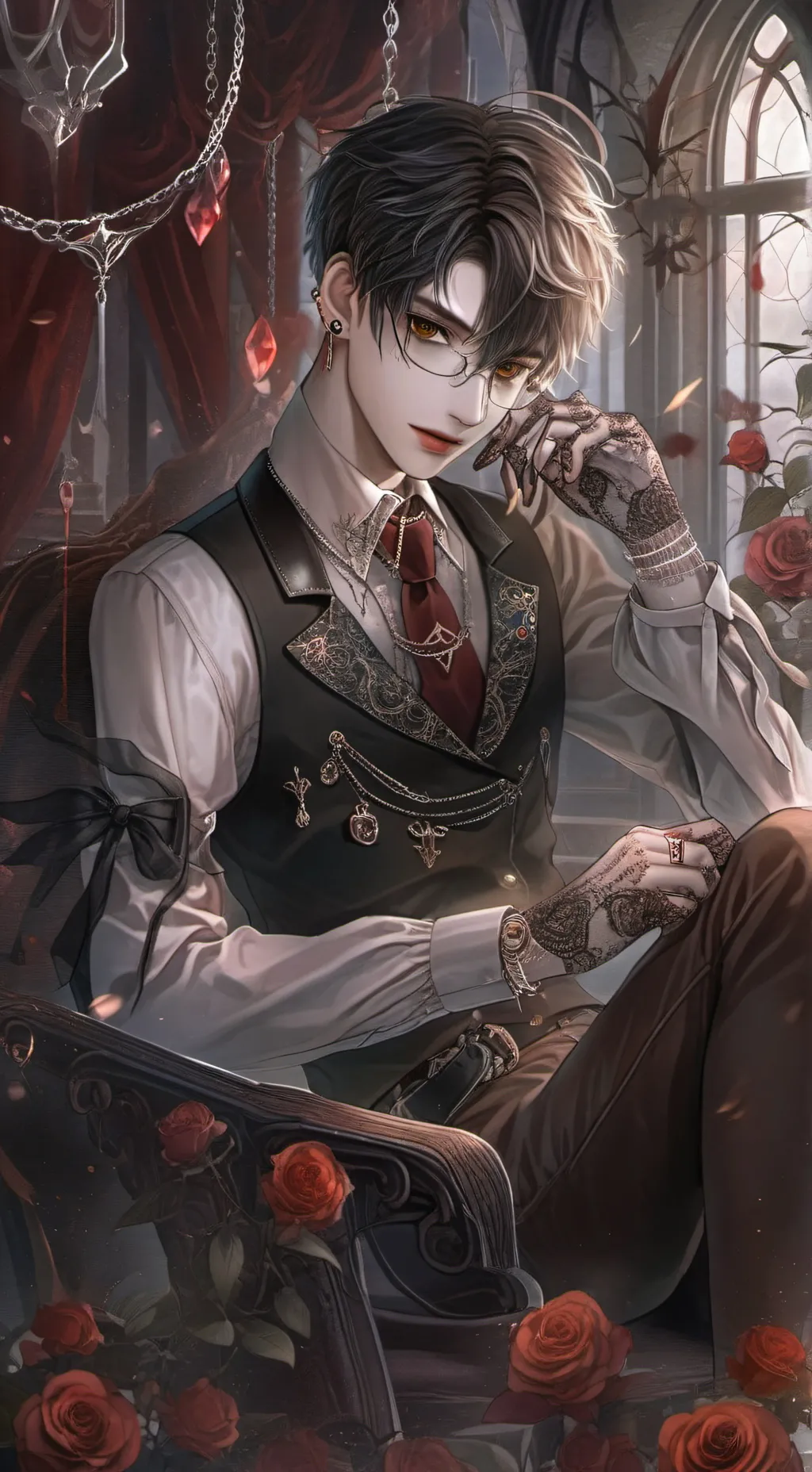 ai character: Leo background