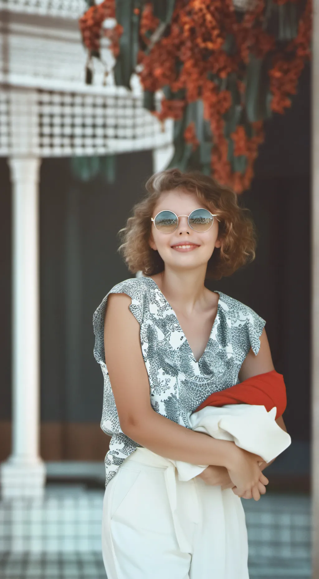 ai character: Ella Peterson  background