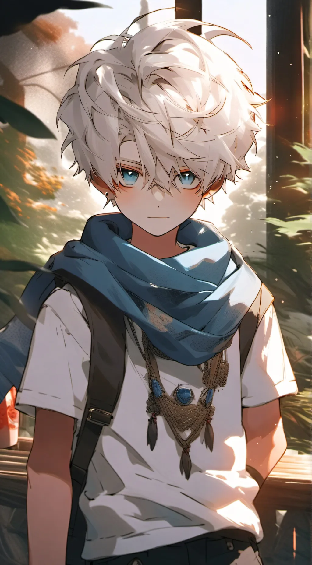 ai character: Killua Zoldyck background