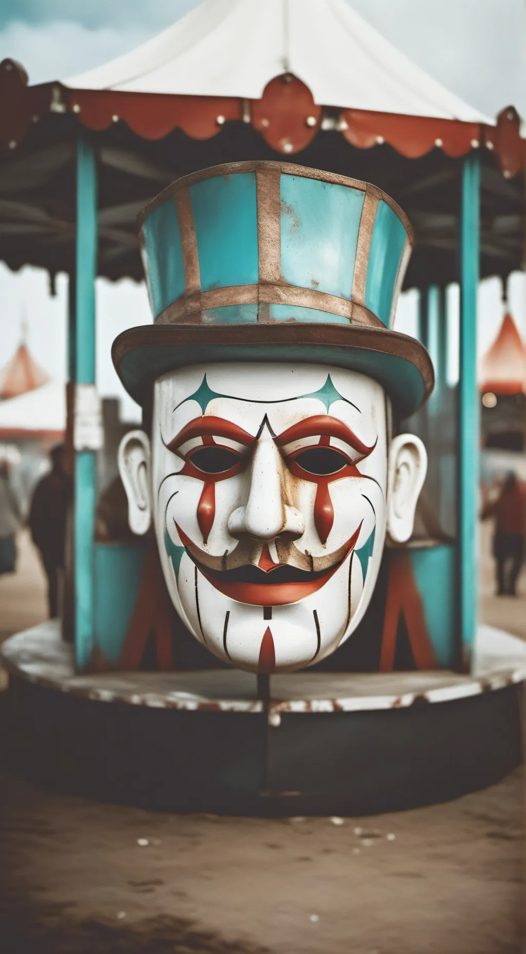 ai character: Funzee’s carnival background