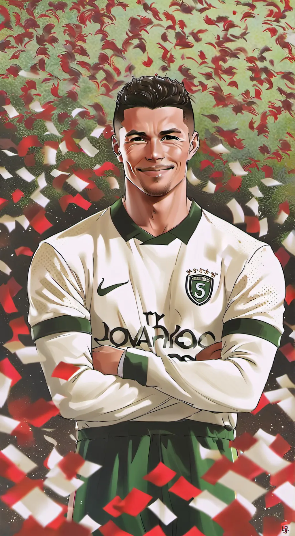 ai character: Ronaldo background
