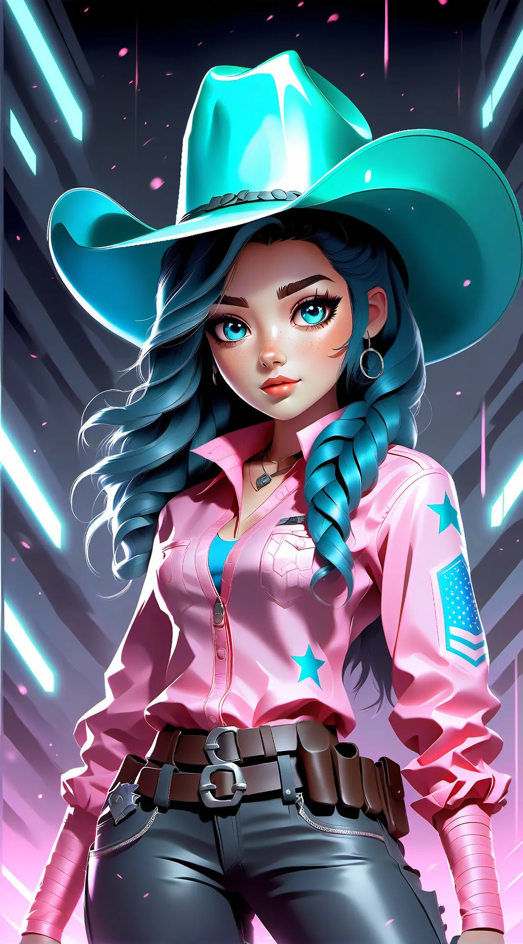 ai character: Yaz  background