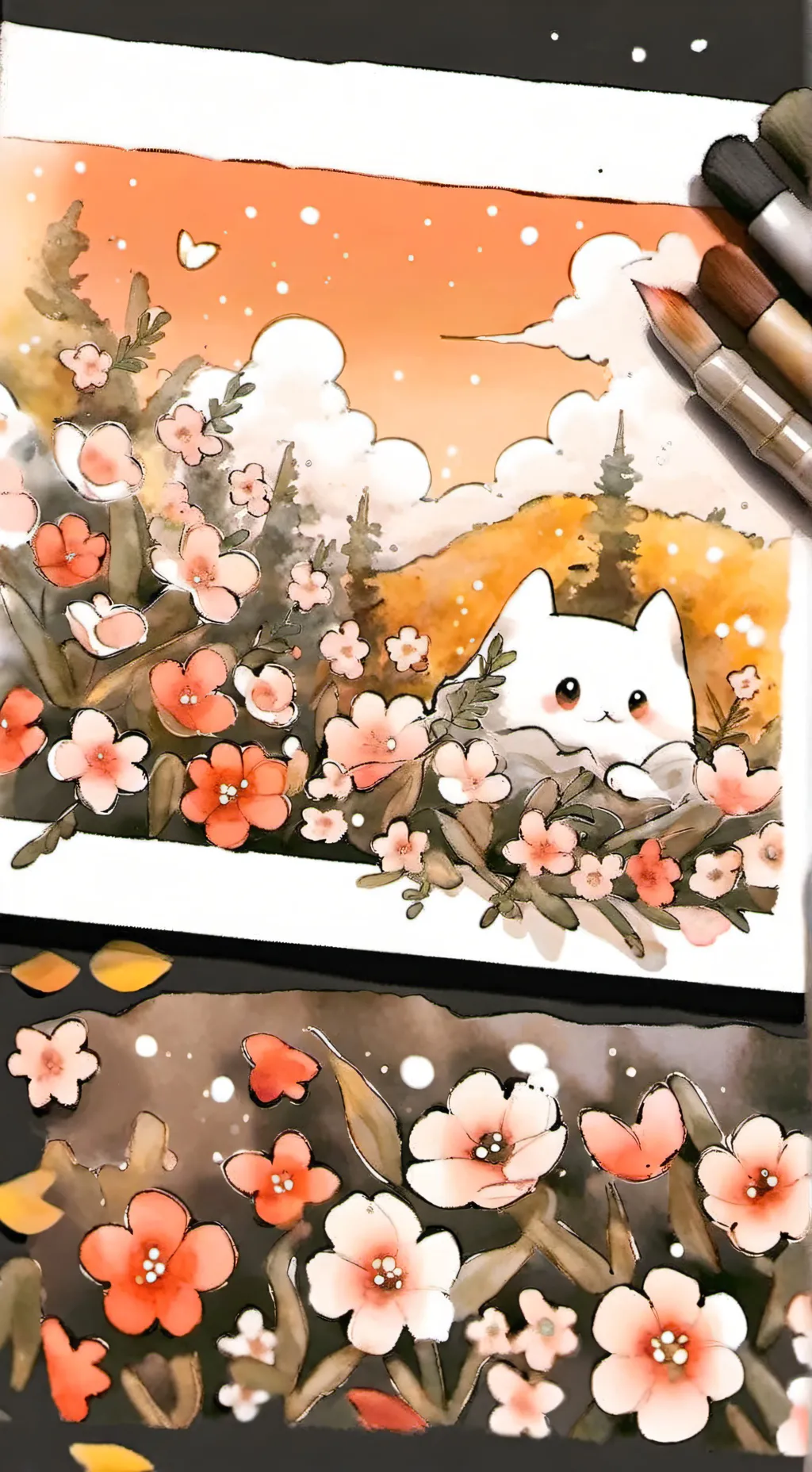 ai character: Creepypasta  background