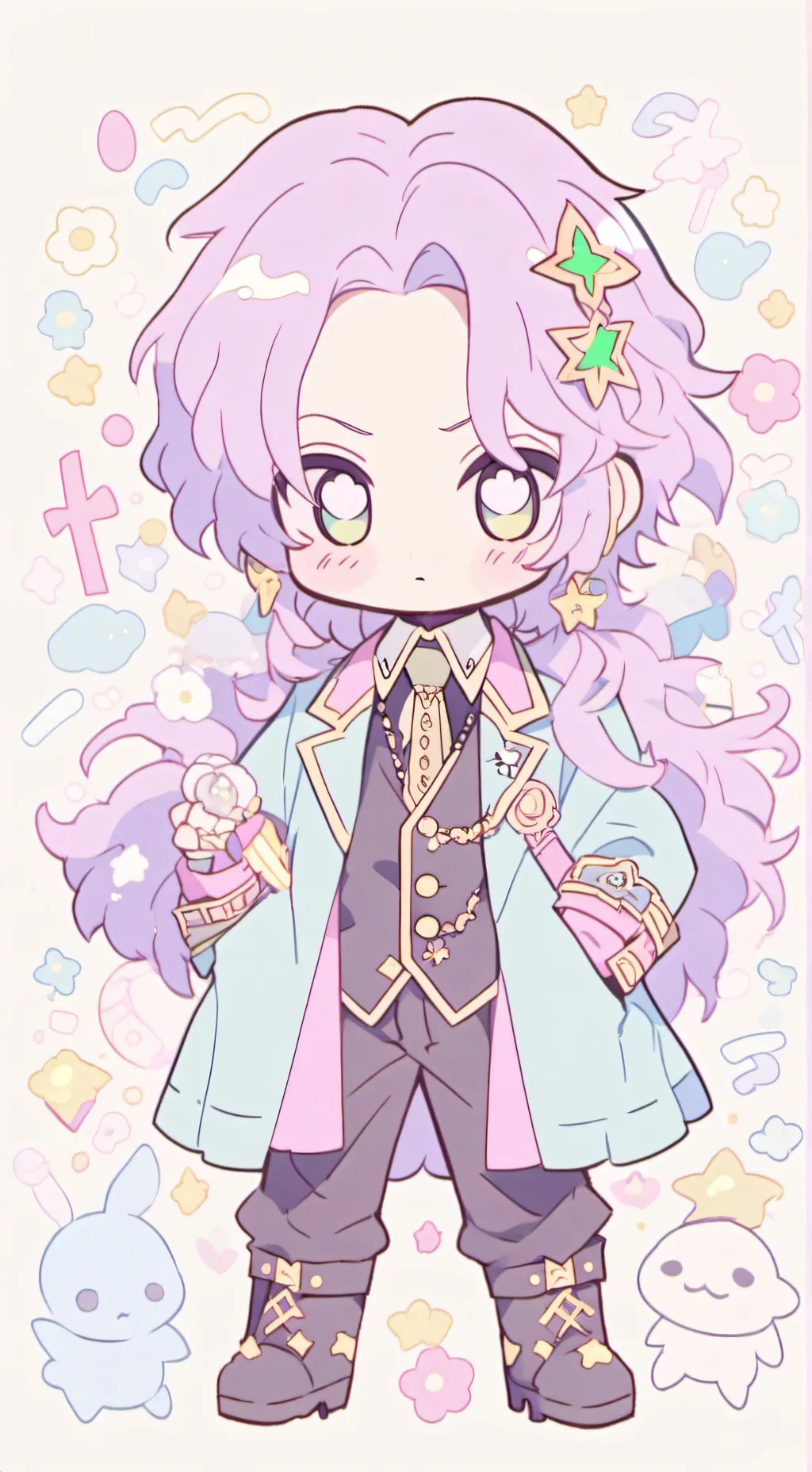 ai character: OZZY OSBORNE background