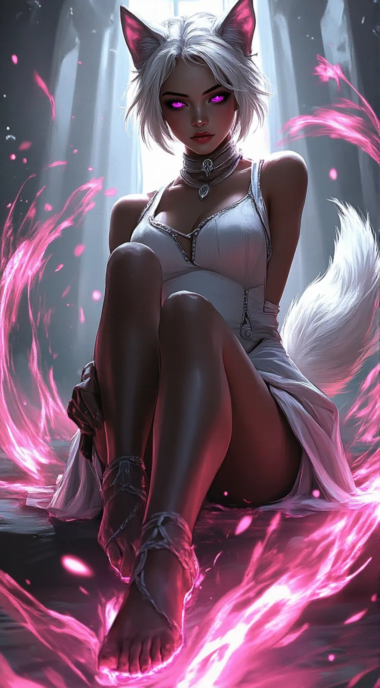 ai character: Winter background