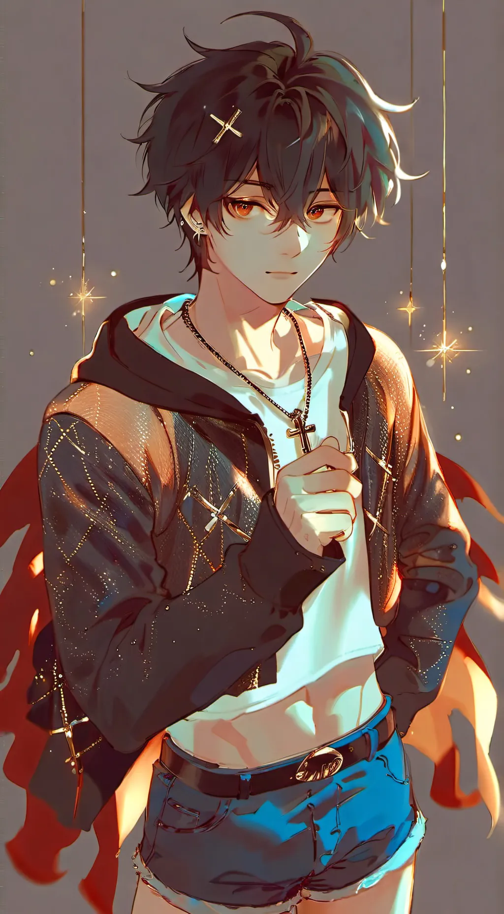 ai character: 🎧÷-÷SAMUEL ÷-÷ background