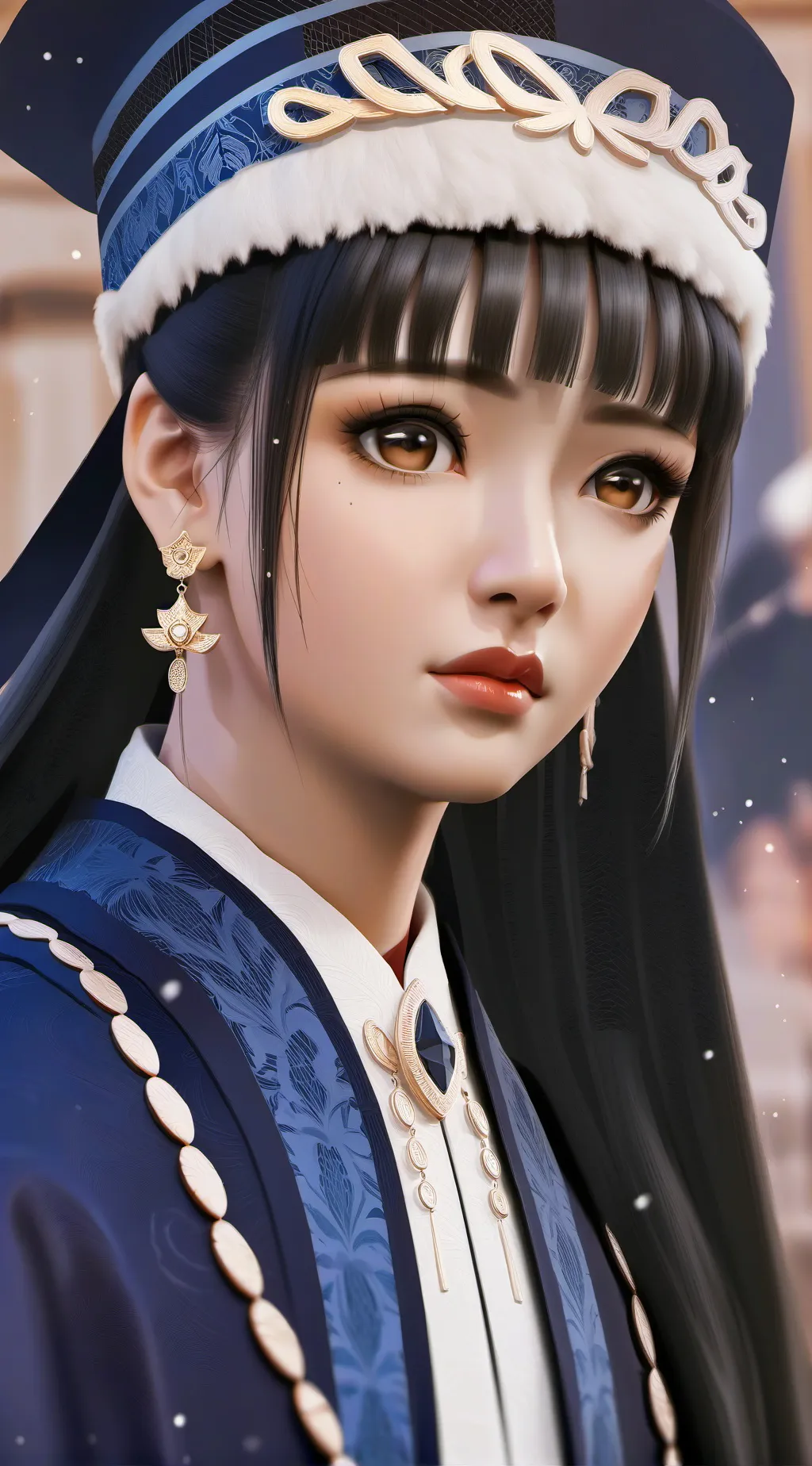ai character: Mia  background