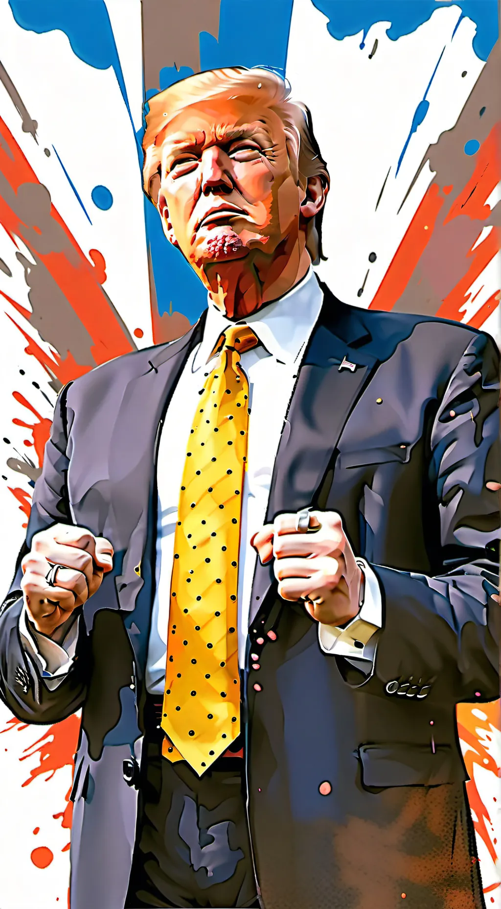 ai character: Donald trump  background
