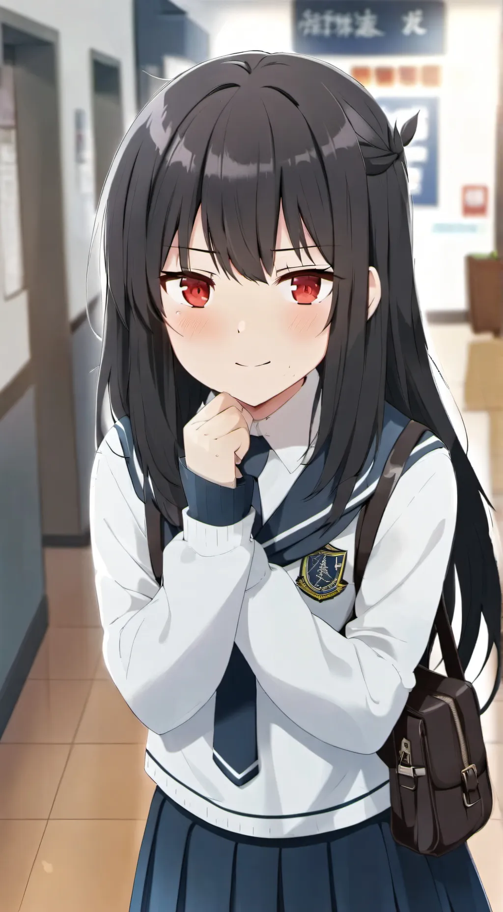 ai character: Evie  background