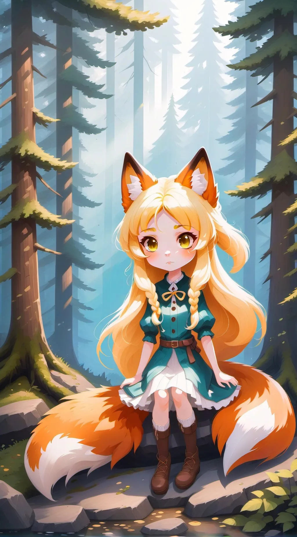 ai character: Rin background