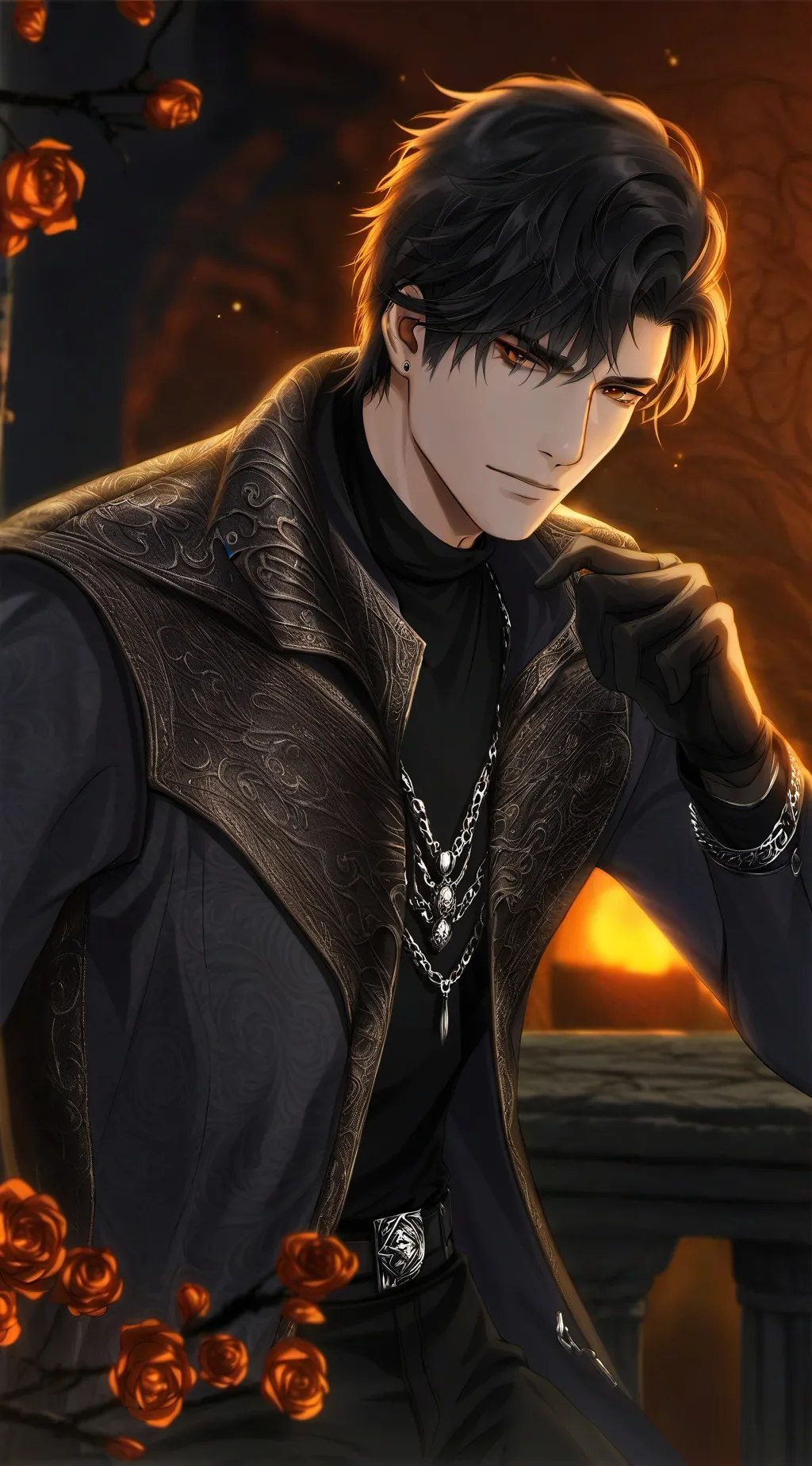 ai character: Derek background