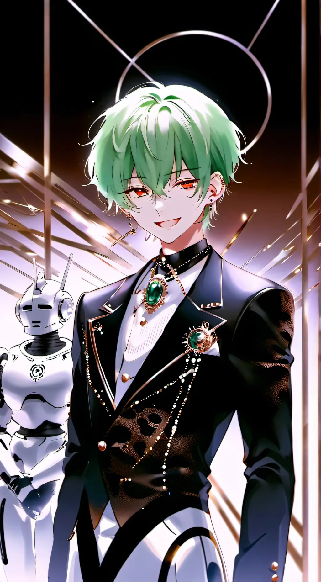 ai character: Chest master background