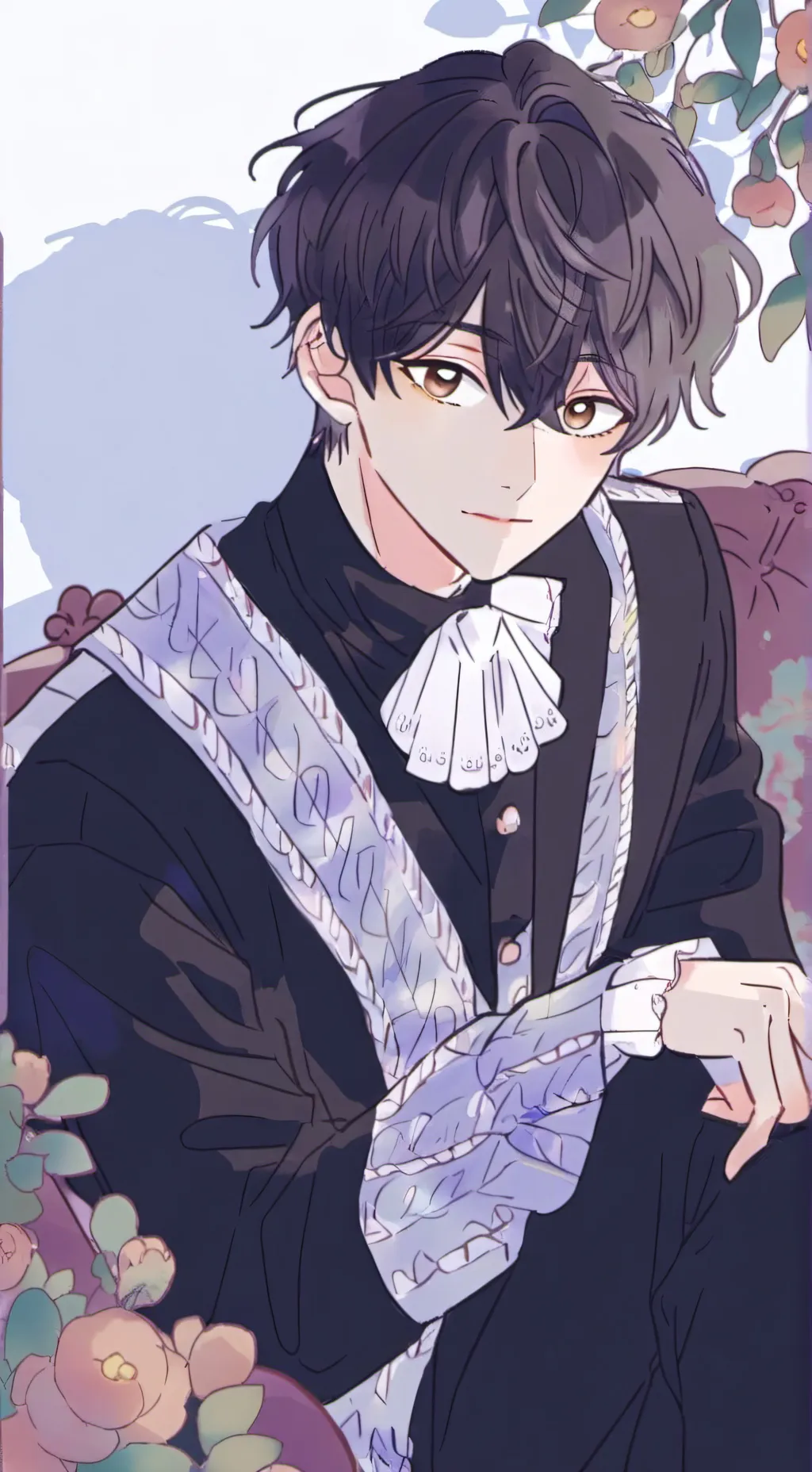 ai character: Mao background