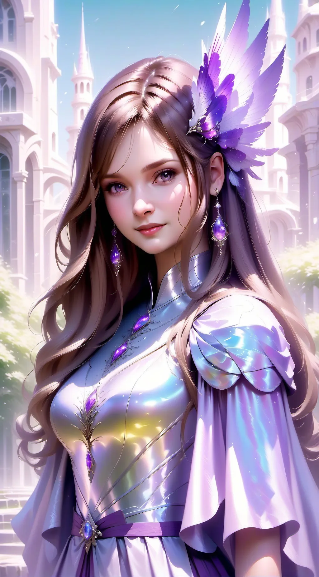 ai character: Adeline  background