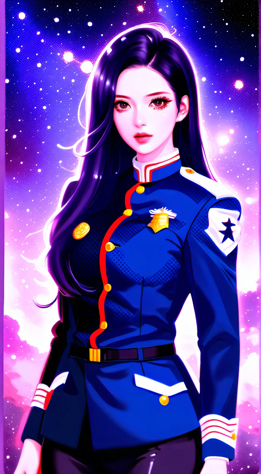 ai character: lion background