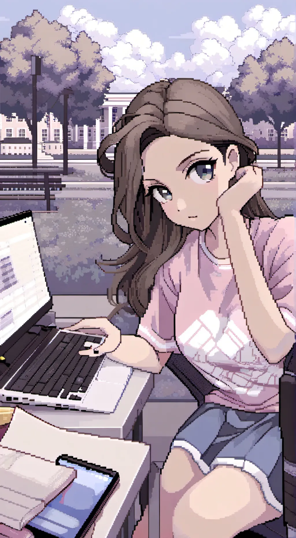 ai character: Hanna (WLW)  background