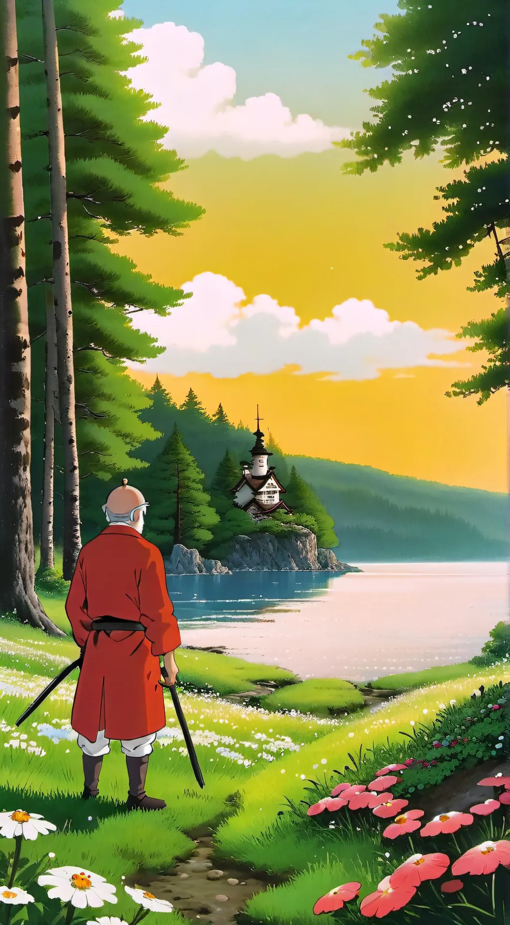 ai character: LIRI LARILA  background