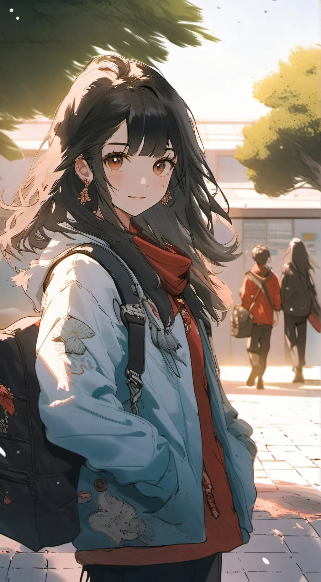 ai character: isabel background