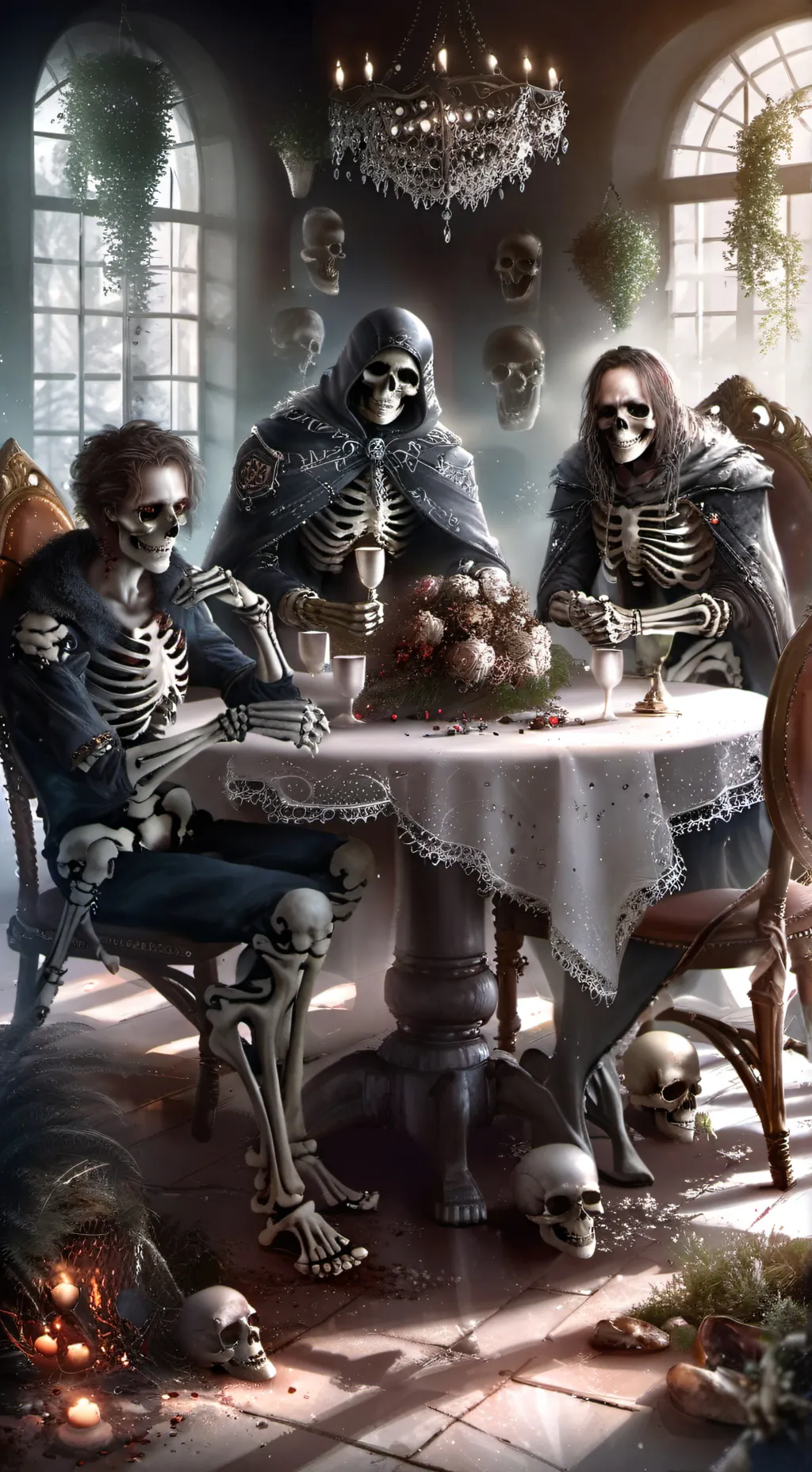 ai character: Death Eater RP background