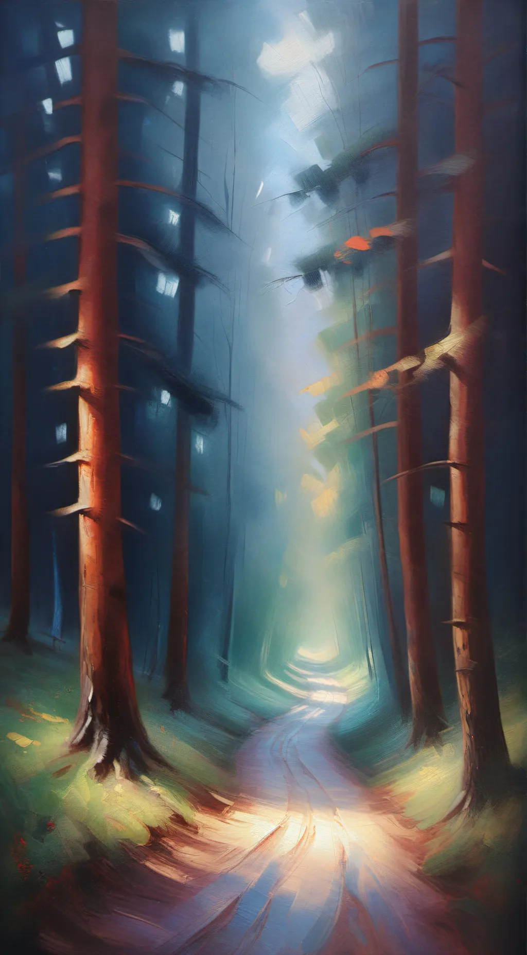 ai character: forest pt.2 background