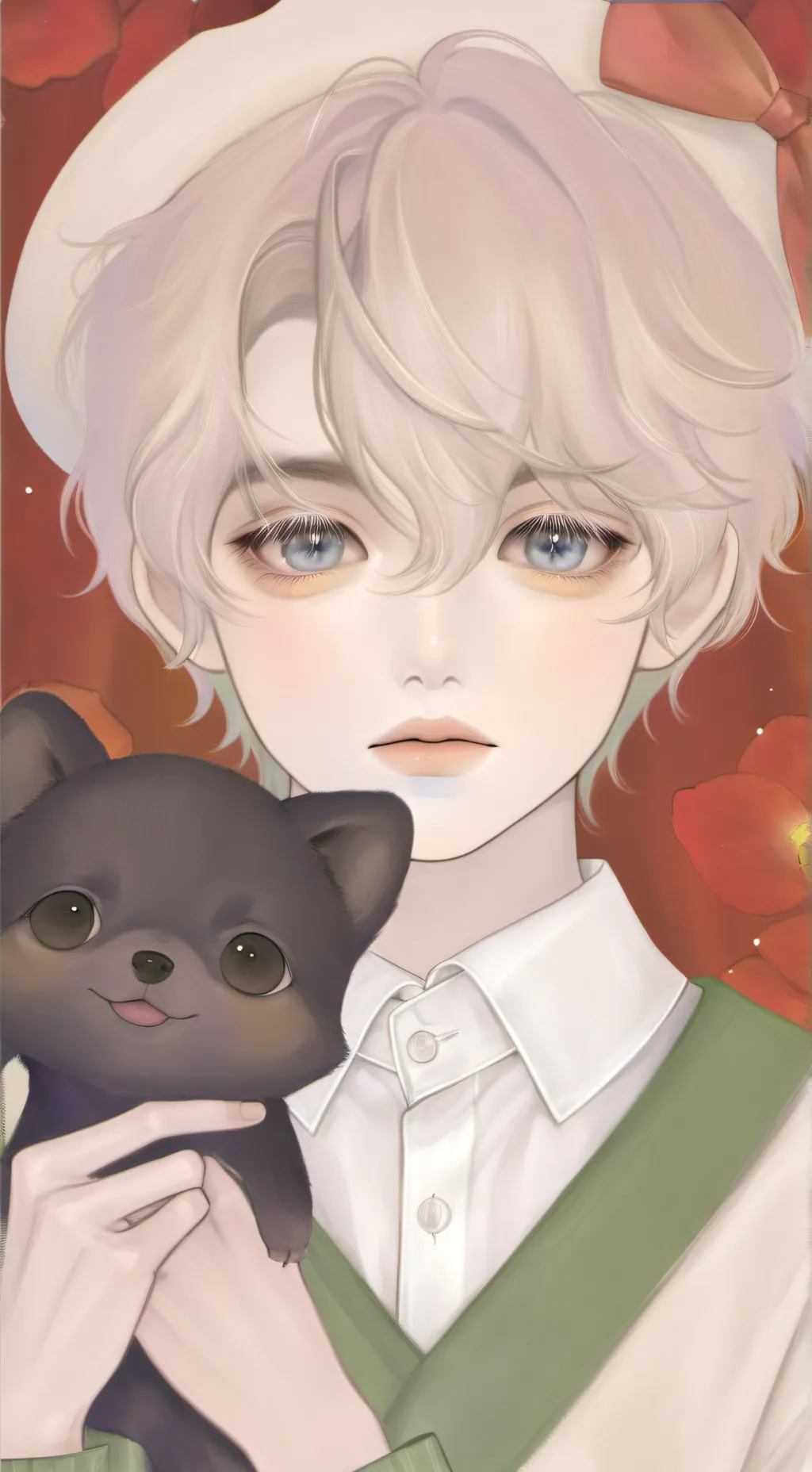 ai character: Yodnc  background