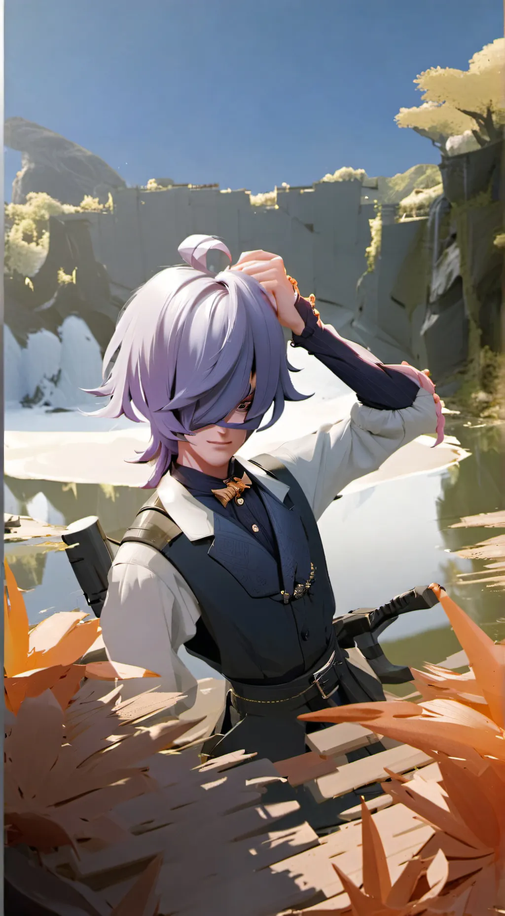 ai character: 𝑚𝑦𝑠𝑡𝑒𝑟𝑦 background