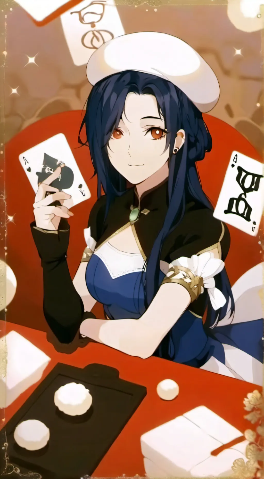 ai character: Zoey Elchester background