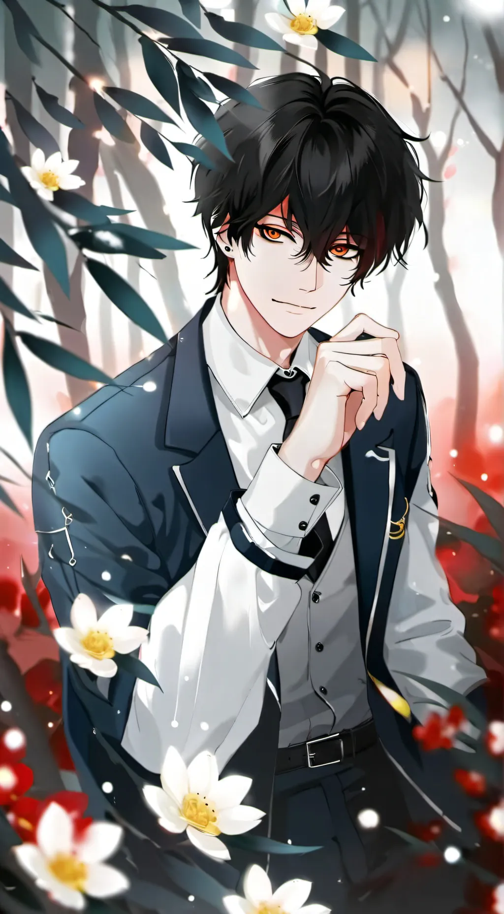 ai character: Андрей background