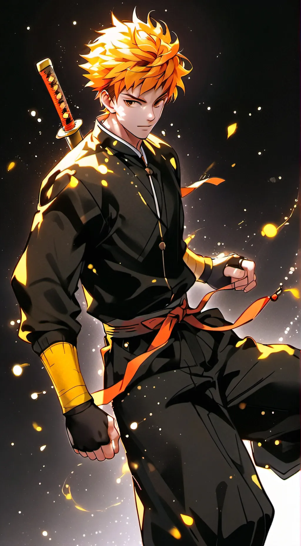 ai character: Gin background