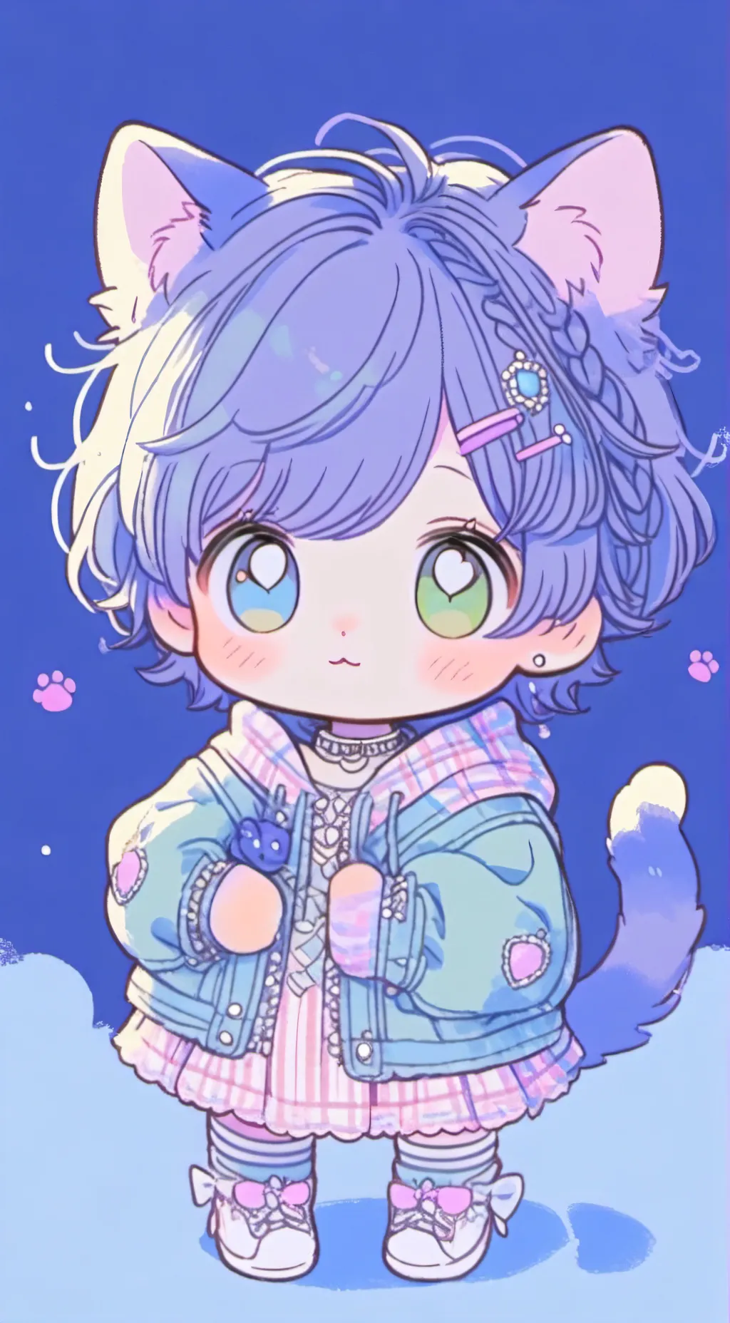 ai character: Cupcakeyourlilgirl background