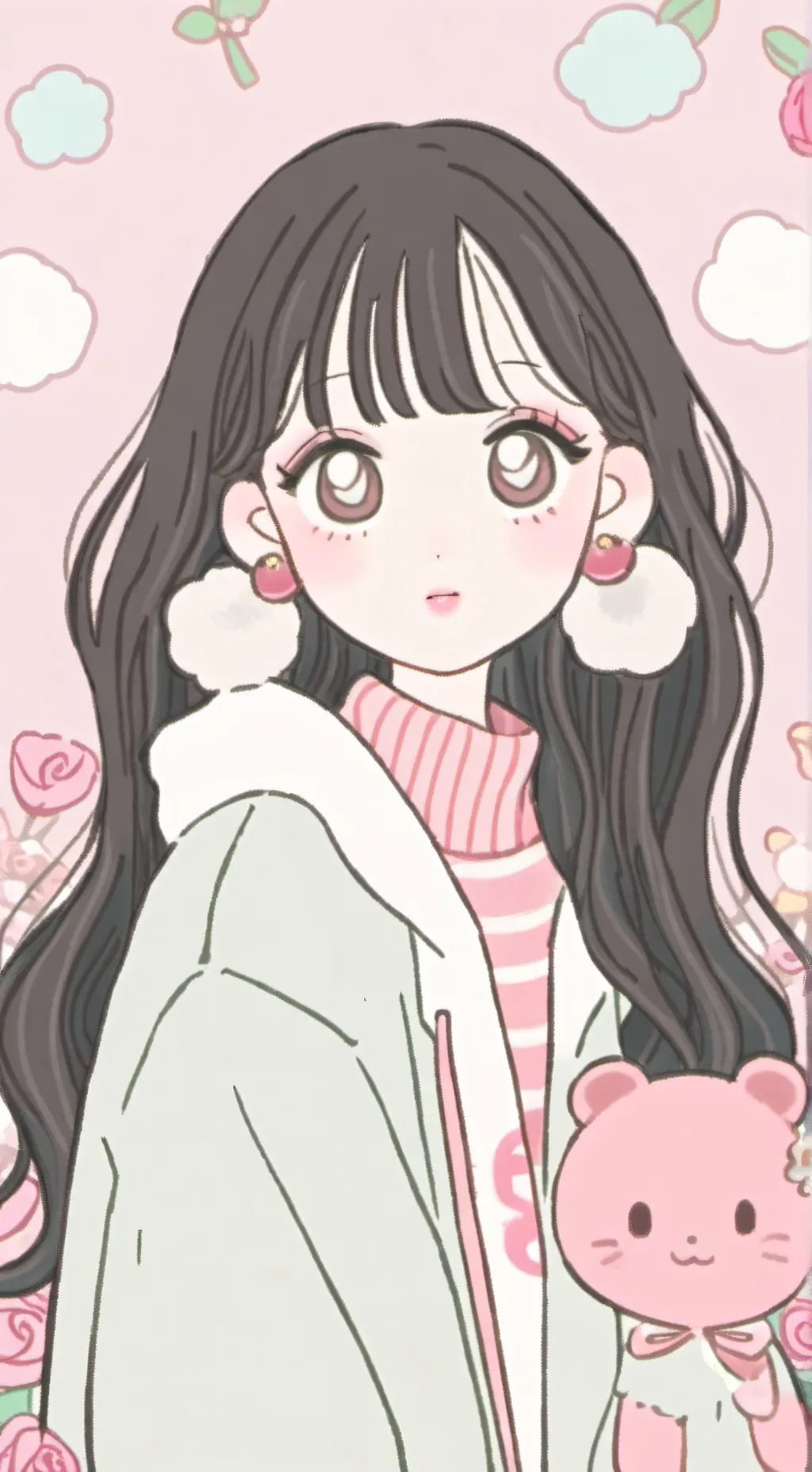 ai character: maria background